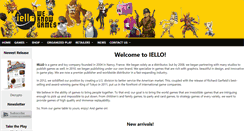 Desktop Screenshot of iellogames.com
