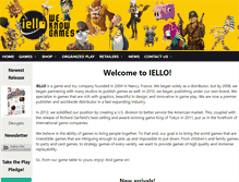 Tablet Screenshot of iellogames.com